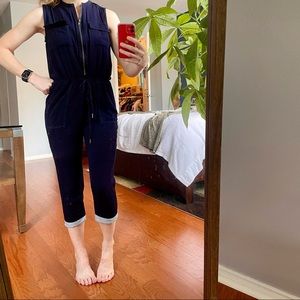 Elevenses Navy Jumpsuit